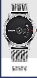 Pánske vodotesné hodinky s kovovým remienkom z nehrdzavejúcej ocele