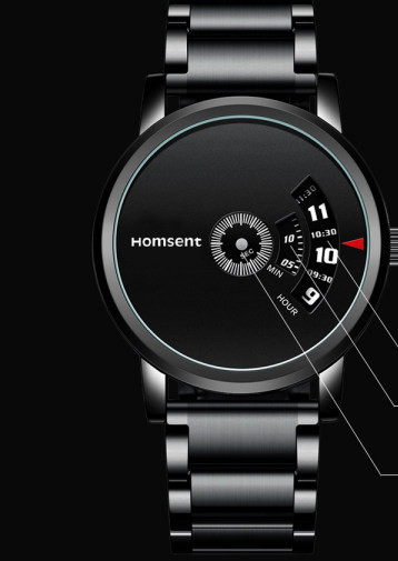 Pánske vodotesné hodinky s kovovým remienkom z nehrdzavejúcej ocele