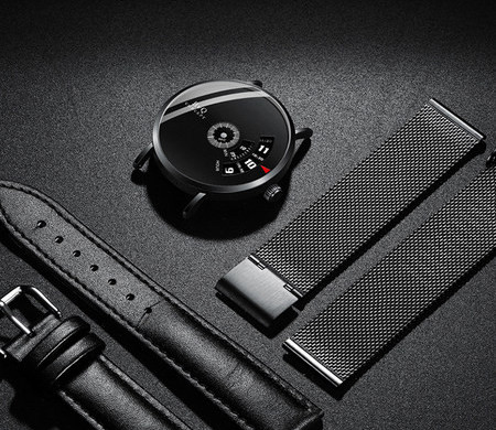 Pánske vodotesné hodinky s kovovým remienkom z nehrdzavejúcej ocele