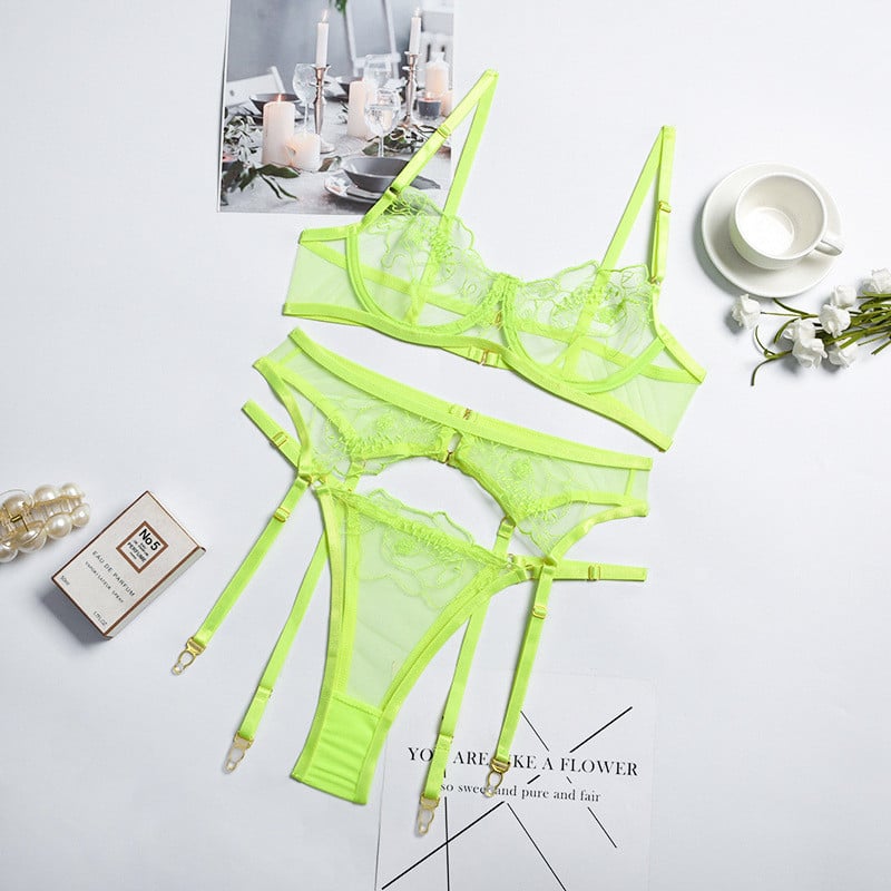 Νέα μόδα γυναικεία εσώρουχα σουτιέν Push Up Σέξι Εσώρουχα Προοπτική Κοστούμι στρινγκ με εσώρουχα δαντέλα