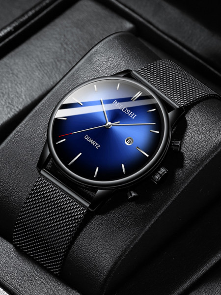 Ceas casual cu cadran rotund - rezistent la apa