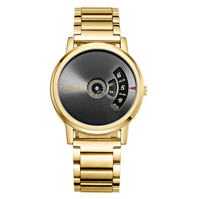 HOURSLY Ceasuri de mână din aur pentru bărbați, 2022, ceasuri de mână de lux cu cuarț auriu de marcă de top pentru bărbați, relogio masculino, ceasuri pentru bărbați