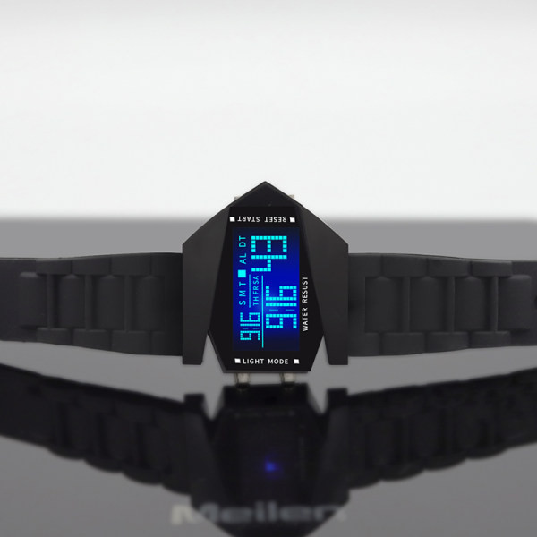 Vyriškas laikrodis su silikonine apyranke ir žadintuvu