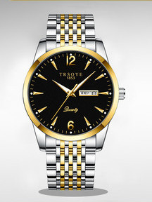 Įprastas laikrodis su apvaliu ciferblatu