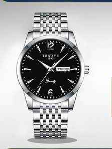 Įprastas laikrodis su apvaliu ciferblatu