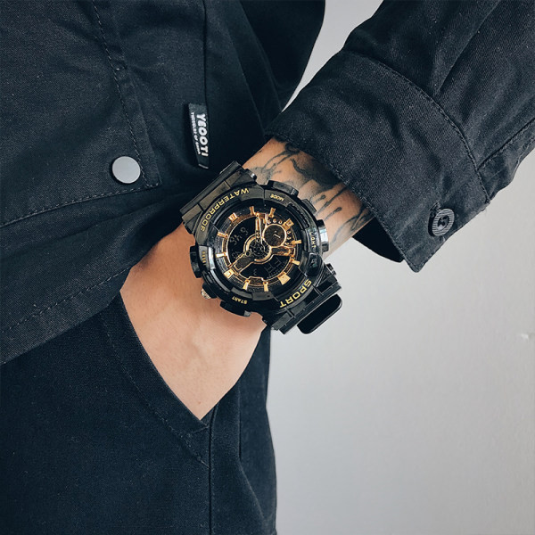 Vyriškas sportinis mechaninis laikrodis