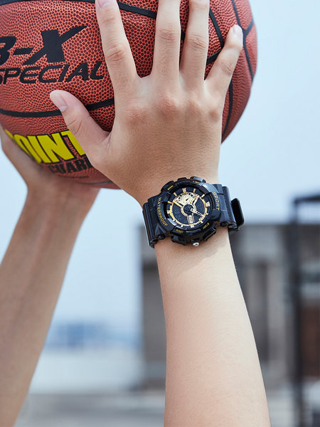 Ceas electronic sport cu curea din cauciuc