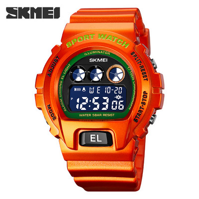 SKMEI Fashion vízálló sportórák férfiaknak női riasztó Chrono LED digitális hétköznapi óra diák karóra Reloj Hombre