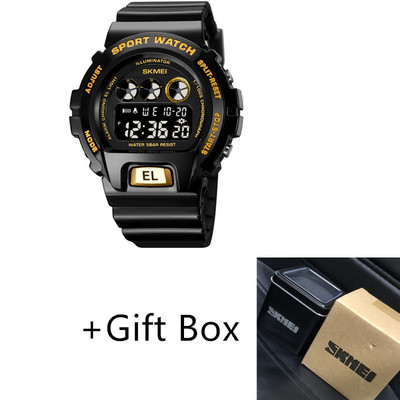 SKMEI Fashion vízálló sportórák férfiaknak női riasztó Chrono LED digitális hétköznapi óra diák karóra Reloj Hombre