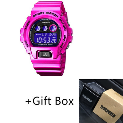 SKMEI Fashion vízálló sportórák férfiaknak női riasztó Chrono LED digitális hétköznapi óra diák karóra Reloj Hombre