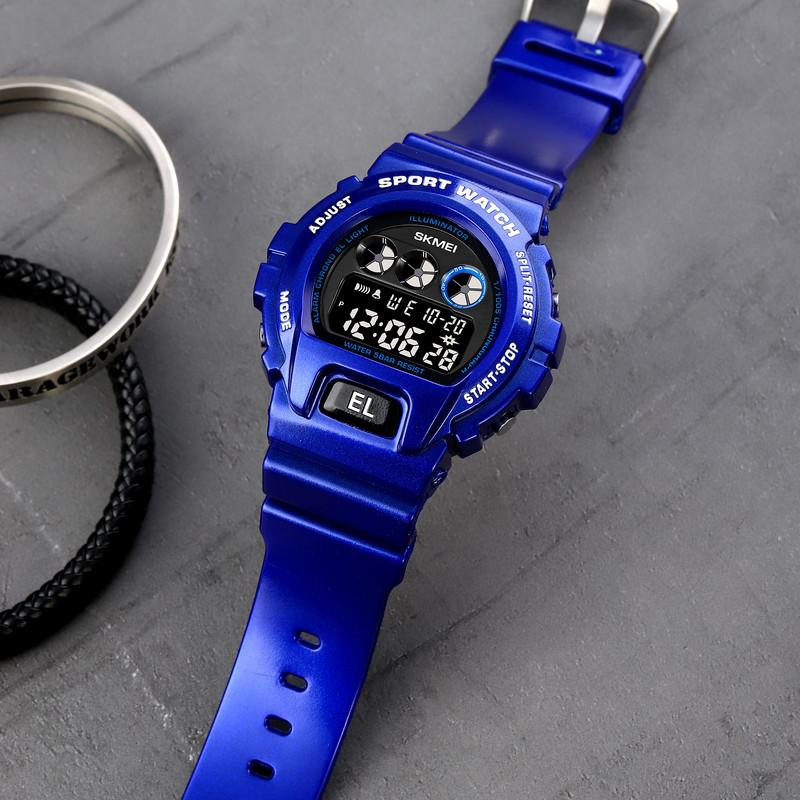SKMEI Fashion vízálló sportórák férfiaknak női riasztó Chrono LED digitális hétköznapi óra diák karóra Reloj Hombre