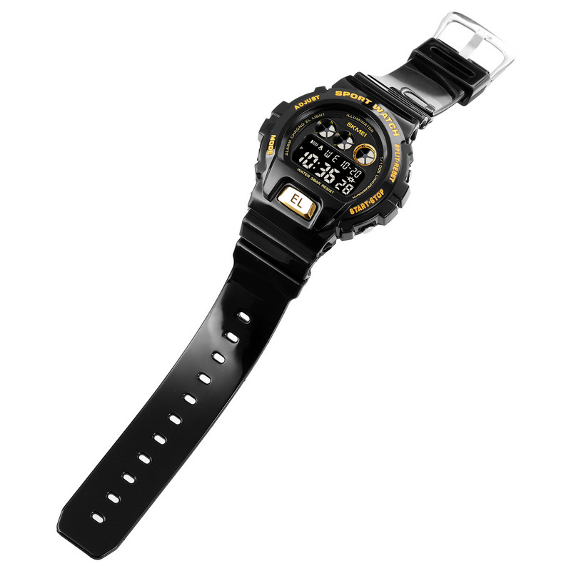 SKMEI Fashion vízálló sportórák férfiaknak női riasztó Chrono LED digitális hétköznapi óra diák karóra Reloj Hombre