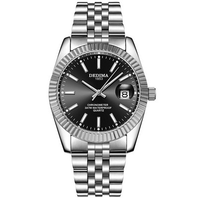 2021 Férfi Top márka luxus divatos arany órák férfi üzleti rozsdamentes acél világító kvarc óra Relogio Masculino Reloj Hombre