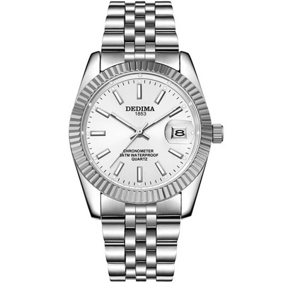 2021 Férfi Top márka luxus divatos arany órák férfi üzleti rozsdamentes acél világító kvarc óra Relogio Masculino Reloj Hombre