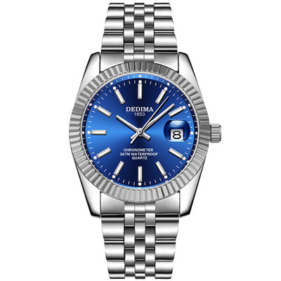 2021 Férfi Top márka luxus divatos arany órák férfi üzleti rozsdamentes acél világító kvarc óra Relogio Masculino Reloj Hombre