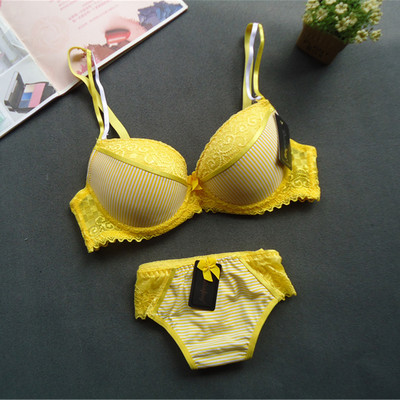 Kompleti donjeg rublja Seksi čipkaste velike veličine Podesiva naramenica Ženski grudnjak Prugasti prozračni plus donje rublje Grudnjak gaćice