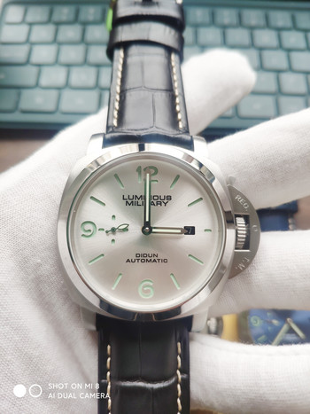 DIDUN Мъжки автоматичен часовник от неръждаема стомана Луксозна марка Механични часовници Моден бизнес Военен светещ мъжки ръчен часовник