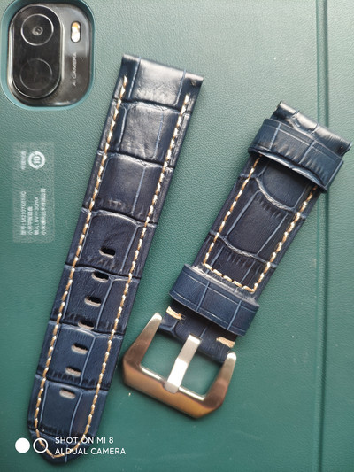 Ātri atvienojama ādas pulksteņa siksniņa crazy horse universāla rūpnīcas tiešā pārdošana augstas klases retro pulksteņa siksniņu pulksteņu aksesuāri Ādas siksniņa