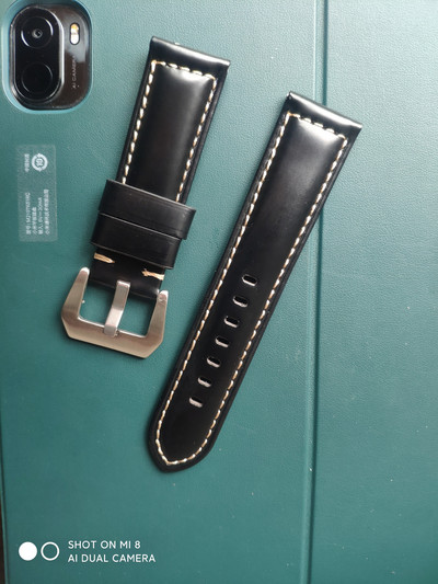 Ātri atvienojama ādas pulksteņa siksniņa crazy horse universāla rūpnīcas tiešā pārdošana augstas klases retro pulksteņa siksniņu pulksteņu aksesuāri Ādas siksniņa