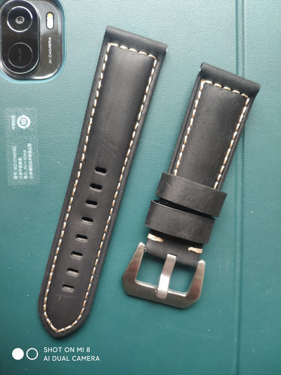 Ātri atvienojama ādas pulksteņa siksniņa crazy horse universāla rūpnīcas tiešā pārdošana augstas klases retro pulksteņa siksniņu pulksteņu aksesuāri Ādas siksniņa