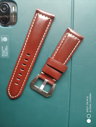 Ātri atvienojama ādas pulksteņa siksniņa crazy horse universāla rūpnīcas tiešā pārdošana augstas klases retro pulksteņa siksniņu pulksteņu aksesuāri Ādas siksniņa