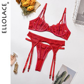 „Ellolace“ nėrinių apatinis trikotažas „Show Through Short“ odos priežiūros rinkiniai.