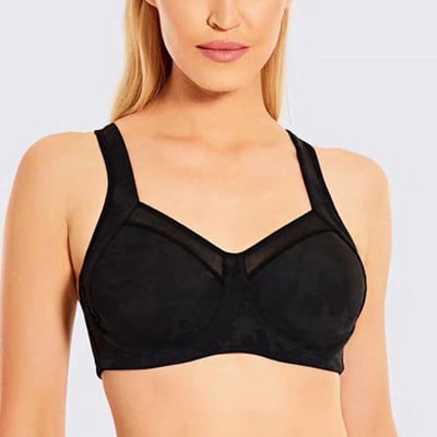 Seksuali sportinė liemenėlė moterims Sporto salė Push Up Active Bralette Solid Underwire Liemenėlė Moteriškas apatinis trikotažas 34 36 38 40 42 BCD DD