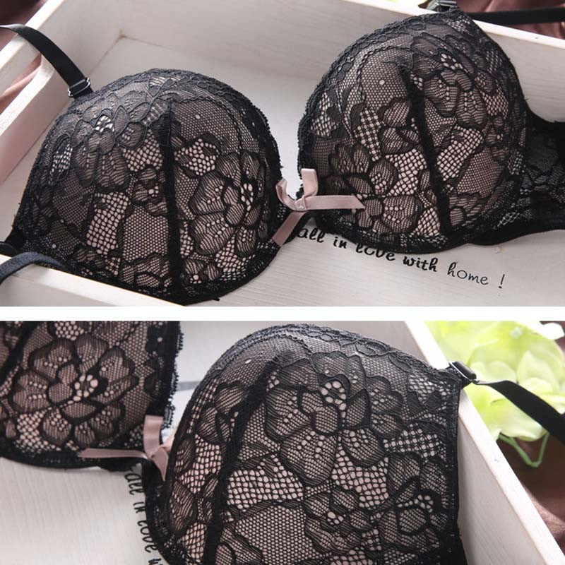 Seksualus 3/4 puodelių nėriniuotų liemenėlių komplektas, moteriškas liemenėlės, kelnaitės, apatinės kelnaitės, madingi, besiūliai kvėpuojančio apatinio trikotažo komplektai, moteriškos dovanos