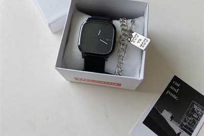 Vyriškas elegantiškas laikrodis – trijų spalvų