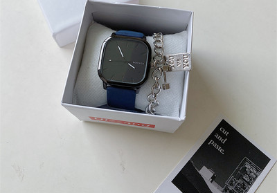 Vyriškas elegantiškas laikrodis – trijų spalvų