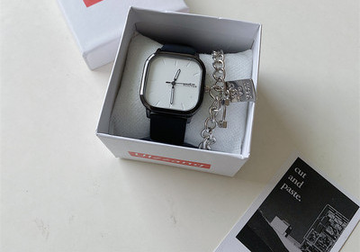 Vyriškas elegantiškas laikrodis – trijų spalvų