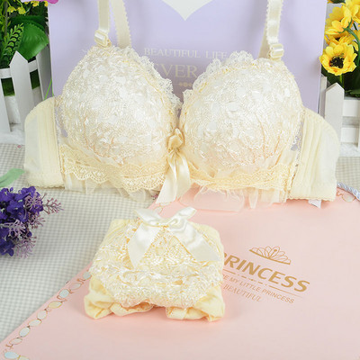 Uus Push Up must seksikas rinnahoidjakomplekt juhtmevaba rinnahoidjakomplekt Eyelash Deep V rinnahoidja pitsist pesukomplekt tikandid naiste aluspesu aluspüksid