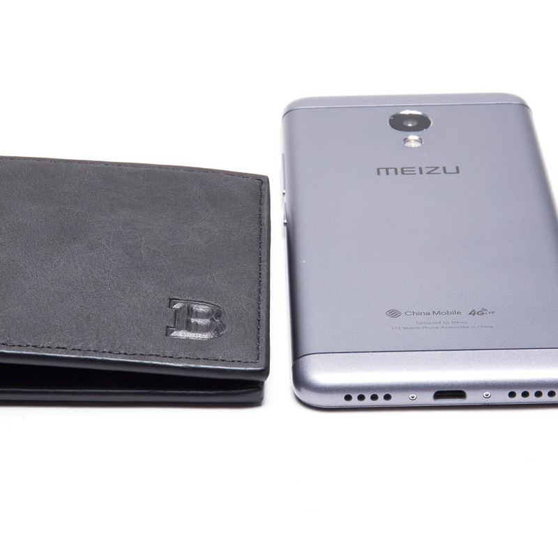 Férfi rövid Pu bőr pénztárcák Vintage függőleges, vékony férfi háromrészes négyzet alakú hitelkártyatartó barna kis pénztárcák