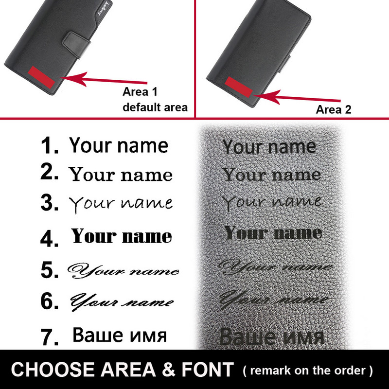 „Baellerry“ vyriškos piniginės, ilgos, aukštos kokybės kortelių laikiklis, vyriškas piniginės užtrauktukas, didelės talpos prekės ženklo PU odinė piniginė vyrams