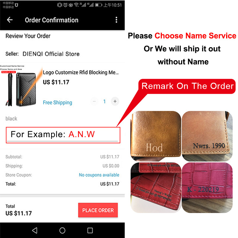 DIENQI Pánske peňaženky s RFID karbónovými vláknami, tenká tenká peňaženka na karty, luxusná pánska malá krátka kabelka, dvojdielna peňaženka, peňaženka