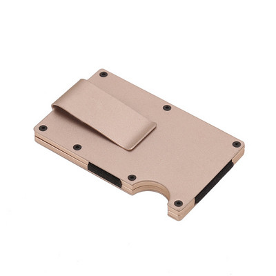 Rfid fém kártyatartó Magasszéf pénztárcák férfi női vékony vékony mini mágneses pénztárca férfi pénzes táskák kis pénztárca férfi pénztárca 2022