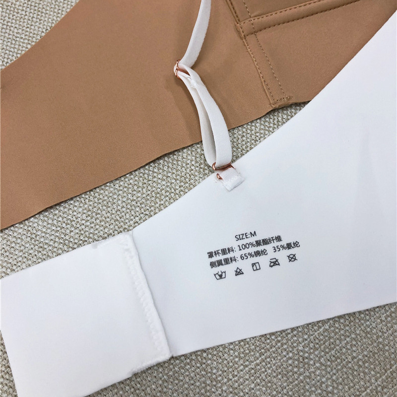 Szexi zökkenőmentes melltartó pánt nélküli átalakítható pántok, összegyűjtött drótmentes, félig csésze női mellény Push Up fehérnemű fehérnemű