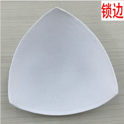 Flymokoii 10 pari/lot Ženski trokutasti jastučić za grudnjak Spužvasti kupaći kostim Push up podstava za grudi Enhancers za grudi Tanki bikini grudnjak Umetak od pjene