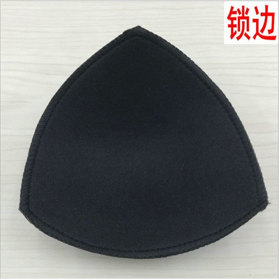 Flymokoii 10 pari/lot Ženski trokutasti jastučić za grudnjak Spužvasti kupaći kostim Push up podstava za grudi Enhancers za grudi Tanki bikini grudnjak Umetak od pjene