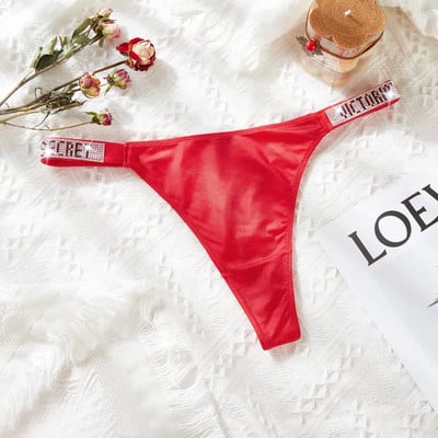 Σέξι γυναικεία δαντέλα Push Up Σετ σουτιέν Λευκό στρας bralette Letter Κομμάτια οικείο κοστούμι Κομψό γυναικείο εσώρουχο