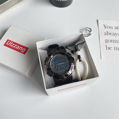 Ceas casual pentru barbati cu curea de cauciuc