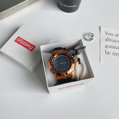 Ceas casual pentru barbati cu curea de cauciuc