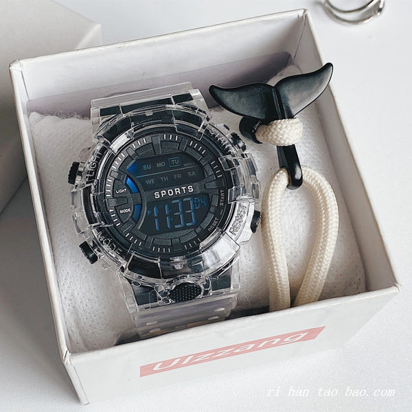 Ceas casual pentru barbati cu curea de cauciuc