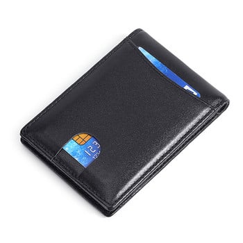 Ανδρική τσάντα GENODERN RFID Blocking Mini Leather Ultra Fashion Dollar Slim ανδρικό πορτοφόλι