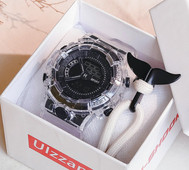 Meeste vabaaja käekell silikoonrihmaga