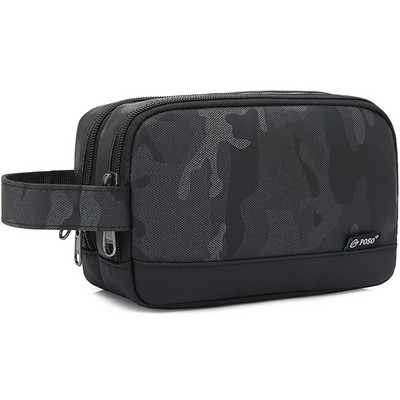 „POSO“ prekės ženklo ekologiškas kelioninis pakabinamas krepšys, atsparus purslams, daugiafunkcinė „Oxford“ vyrų piniginė