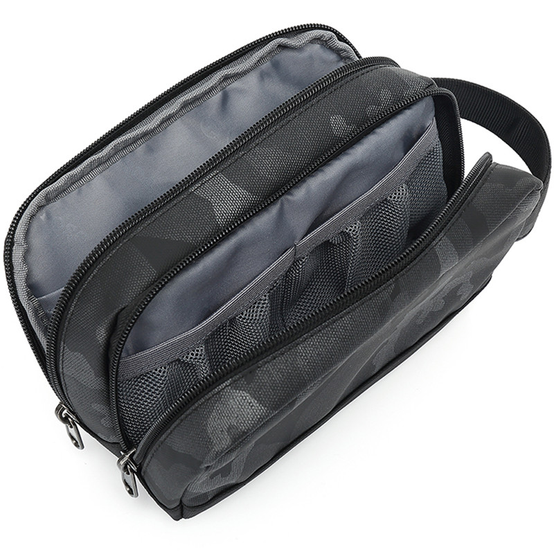 „POSO“ prekės ženklo ekologiškas kelioninis pakabinamas krepšys, atsparus purslams, daugiafunkcinė „Oxford“ vyrų piniginė