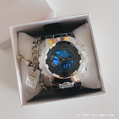 Kummi käepidemega spordi-argikell - unisex mudel