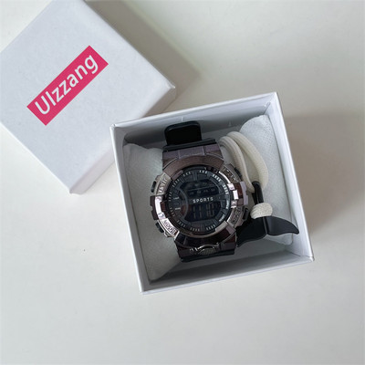 Neperšlampamas sportinis vyriškas laikrodis su silikoniniu dirželiu