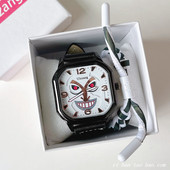 Nahast rihmaga meeste vabaaja käekell